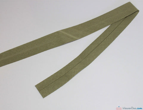 PRYM 100% Cotton Bias Binding / Khaki Green