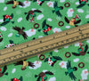 WeaverDee - Green Christmas Cotton Fabric - Birds & Wreath - WeaverDee.com Sewing & Crafts - 3