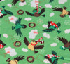 WeaverDee - Green Christmas Cotton Fabric - Birds & Wreath - WeaverDee.com Sewing & Crafts - 8