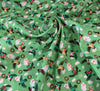 WeaverDee - Green Christmas Cotton Fabric - Birds & Wreath - WeaverDee.com Sewing & Crafts - 4
