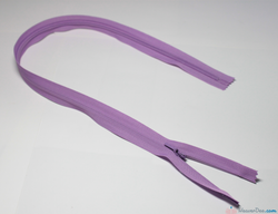 YKK - Concealed Nylon Zip [244 Lilac] - WeaverDee.com Sewing & Crafts