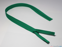 YKK - Concealed Nylon Zip [540 Bright Green] - WeaverDee.com Sewing & Crafts