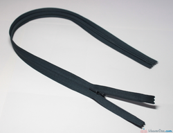YKK - Concealed Nylon Zip [579 Dark Grey] - WeaverDee.com Sewing & Crafts