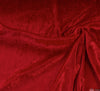 WeaverDee - Crushed Velvet Fabric - Red - WeaverDee.com Sewing & Crafts - 2