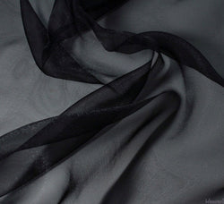 WeaverDee - Crystal Organza Fabric / Black - WeaverDee.com Sewing & Crafts - 4