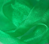 WeaverDee - Crystal Organza Fabric / Emerald Green - WeaverDee.com Sewing & Crafts - 7