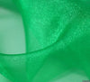 WeaverDee - Crystal Organza Fabric / Emerald Green - WeaverDee.com Sewing & Crafts - 4