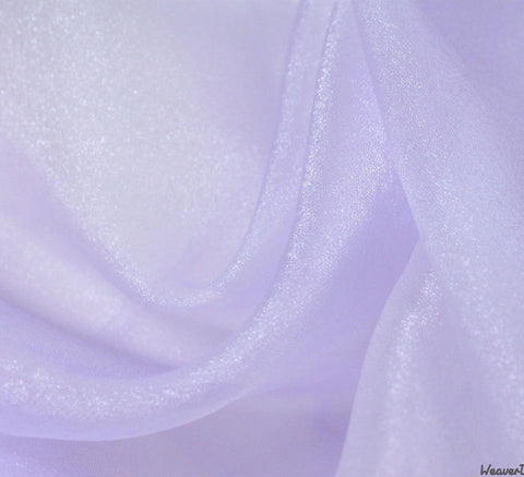 WeaverDee - Crystal Organza Fabric / Lilac - WeaverDee.com Sewing & Crafts - 2
