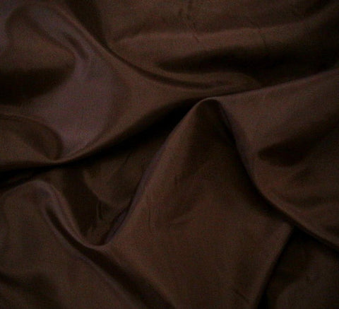 WeaverDee - Dress Lining Fabric / 150cm / Dark Brown - WeaverDee.com Sewing & Crafts
