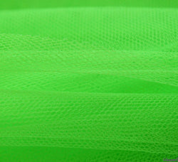 WeaverDee - Dress Net Fabric / 150cm Fluorescent Green - WeaverDee.com Sewing & Crafts - 2