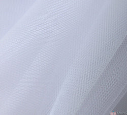 WeaverDee - Dress Net Fabric / 150cm White - WeaverDee.com Sewing & Crafts - 1