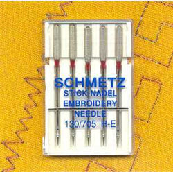 SCHMETZ  Embroidery Machine Needles | Pack of 5