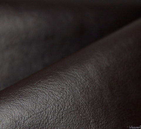 WeaverDee - Leather Look Fabric / Brown - WeaverDee.com Sewing & Crafts - 1