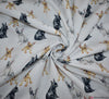 John Louden Cotton Fabric - French Bulldogs