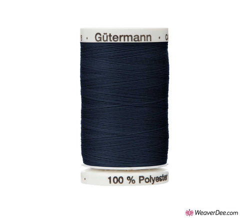 Gütermann Extra Strong Thread (Dark Navy Blue 339) 100m Reel