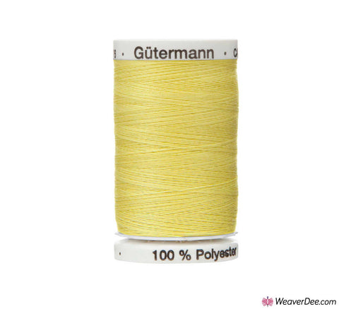 Gütermann Extra Strong Thread (Pale Yellow 327) 100m Reel