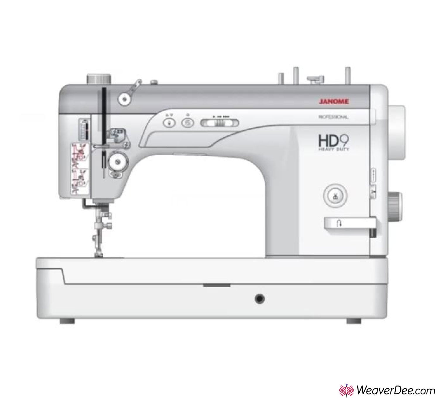 Janome HD9 Sewing Machine - Portable, High Speed, Straight Stitcher ...