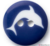PRYM Dolphin Buttons - Blue