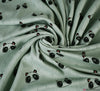 Knitted Cotton Jersey Fabric - Panda Sage Green