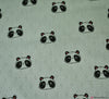 Knitted Cotton Jersey Fabric - Panda Sage Green