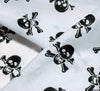 WeaverDee - Poly Cotton Fabric - Skulls Black on White - WeaverDee.com Sewing & Crafts - 7