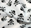 WeaverDee - Poly Cotton Fabric - Skulls Black on White - WeaverDee.com Sewing & Crafts - 4