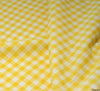WeaverDee - Poly Cotton Fabric - Yellow Gingham - WeaverDee.com Sewing & Crafts - 6