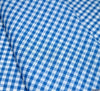 WeaverDee - Poly Cotton Fabric - Blue Gingham - WeaverDee.com Sewing & Crafts - 2