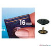 Prym - Bachelor Buttons Black 16mm (No-Sew) - WeaverDee.com Sewing & Crafts - 2