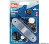 Prym - Jeans Buttons Antique Copper 14mm (No-Sew): Pack of 8 - WeaverDee.com Sewing & Crafts - 1