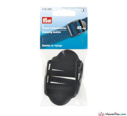 Prym - Clamping Buckles Plastic 40mm Black (Pack of 2) - WeaverDee.com Sewing & Crafts - 1