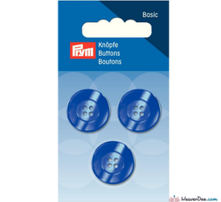 Prym - Four Hole Button - Pearlescent Blue - WeaverDee.com Sewing & Crafts - 1