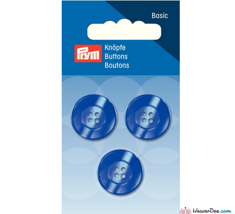 Prym - Four Hole Button - Pearlescent Blue - WeaverDee.com Sewing & Crafts - 2