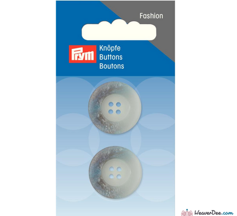 Prym - Tyre Button Light-Mid Grey 23 mm - WeaverDee.com Sewing & Crafts