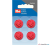 Prym - Rose Buttons - Red - WeaverDee.com Sewing & Crafts - 3