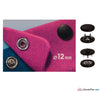 Prym - Press Studs (No-Sew) - Black 12mm: Pack of 6 - WeaverDee.com Sewing & Crafts - 2