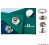 Prym - Press Studs (No-Sew) - Silver 13mm Heavyweight: Pack of 10 - WeaverDee.com Sewing & Crafts - 2
