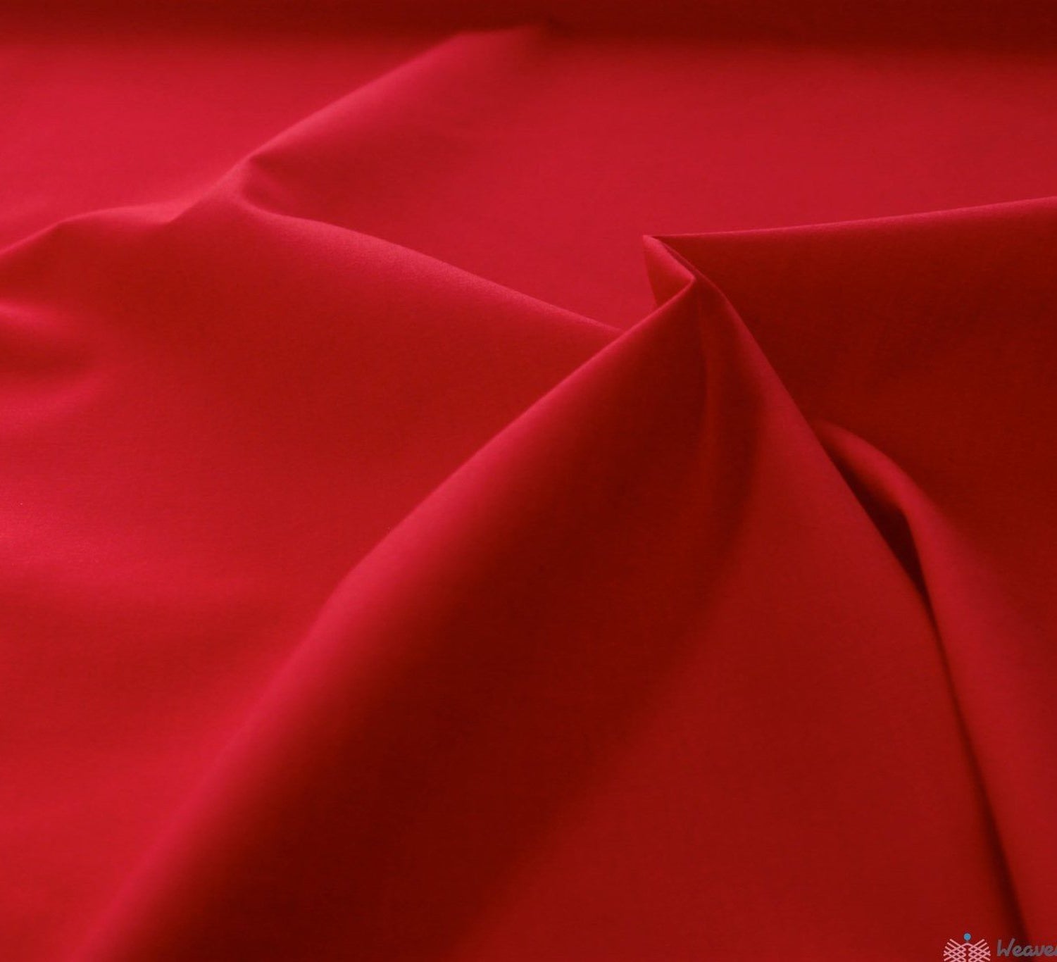 Cotton/Polyester Broadcloth – Red - Stonemountain & Daughter Fabrics