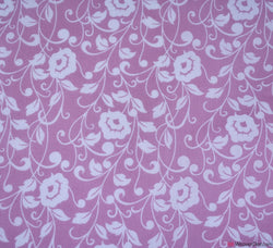 Premier Print Polycotton Fabric - Regal Flowers Pink