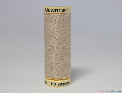 Gütermann - Sew-All Polyester Sewing Thread [169 Ecru] - WeaverDee.com Sewing & Crafts - 1