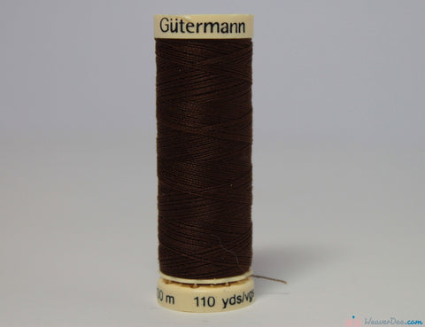 Gütermann - Sew-All Polyester Sewing Thread [280 Brown] - WeaverDee.com Sewing & Crafts - 1