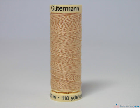 Gütermann - Sew-All Polyester Sewing Thread [6 Sand] - WeaverDee.com Sewing & Crafts - 1