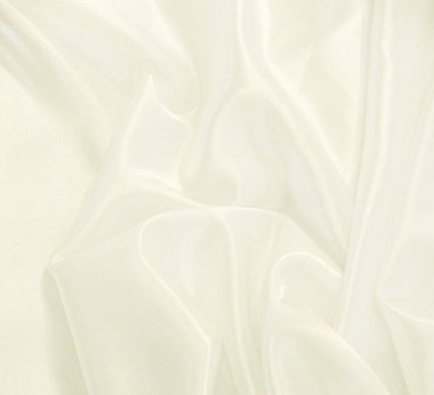 WeaverDee - Liquid Satin Fabric / White - WeaverDee.com Sewing & Crafts