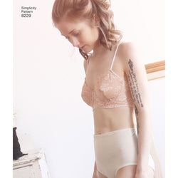 Simplicity - S8229 Misses' Underwire Bras & Panties - WeaverDee.com Sewing & Crafts - 1