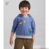 Simplicity Pattern S8754 Children's Pants, Skirt & Sweatshirts