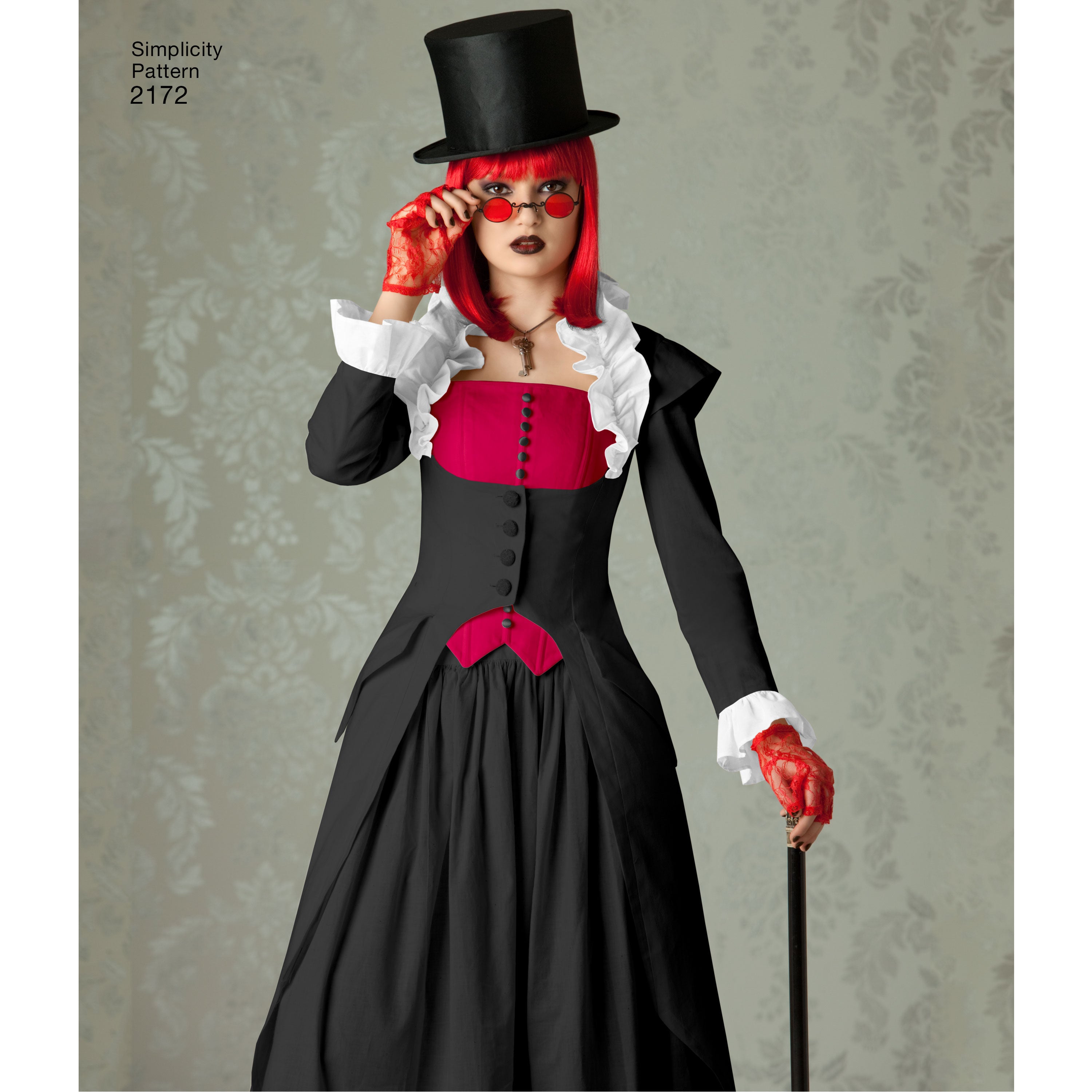 Simplicity Steampunk Pattern Simplicity Pattern S2172 Misses' Steampunk Costume – WeaverDee.com