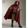Simplicity Pattern S8771 Unisex Capes - Medieval Knight
