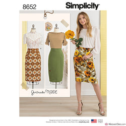 Simplicity Pattern S8652 Misses' Skirts