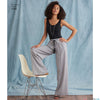 Simplicity Pattern S8389 Misses' Pants with Length & Width Variations & Tie Belt