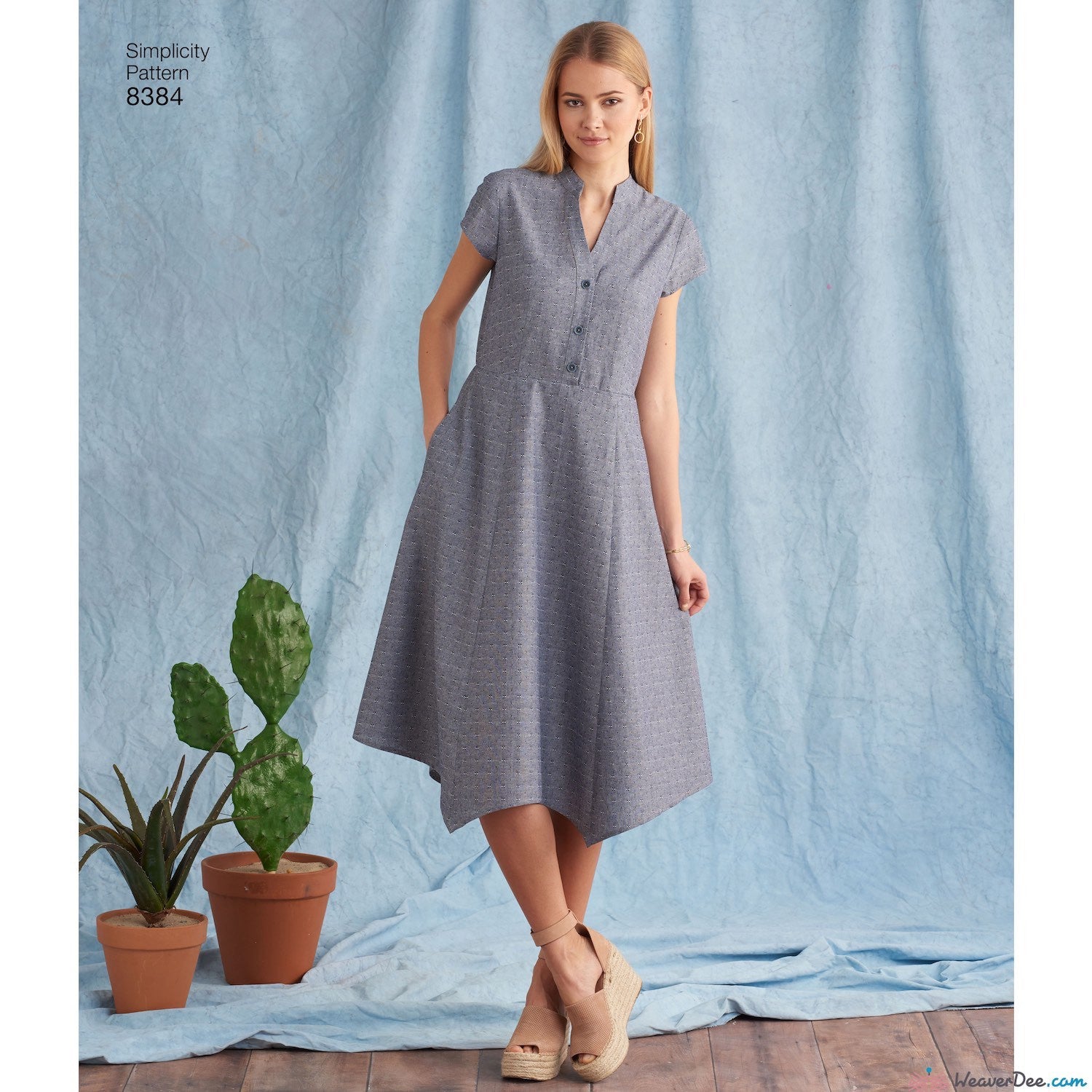 Simplicity Pattern S8384 Misses' Dress with Length Variations & Top ...